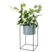 H&S Collection Kunstpflanze im Topf mit Metall-Pflanzenständer 44 cm