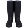 vidaXL Gummistiefel Gr. 44 Schwarz