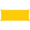vidaXL Sonnensegel Gelb 6 x 2,5 m 100 % Polyester Oxford