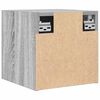 vidaXL TV-Wandschrank Grau Sonoma 30,5x30x30 cm