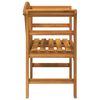 vidaXL Bank Nat&uuml;rlicher &Ouml;lfinish 68,5 x 46 x 82,5 cm Massivholz Akazie