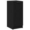 vidaXL Schuhschrank mit Regal Schwarz Eichen-Optik 29,5 x 35 x 70 cm