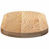 vidaXL Tischplatte 80x40x4 cm Massivholz Eiche Oval