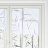 vidaXL Statisches Fensterfolie Bambus-Muster 60 x 500 cm PVC