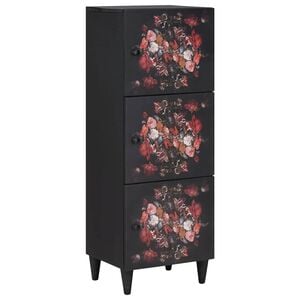 vidaXL Stauraumschr&auml;nke Mehrfarbig 40 x 33,5 x 110 cm Massivholz Mango