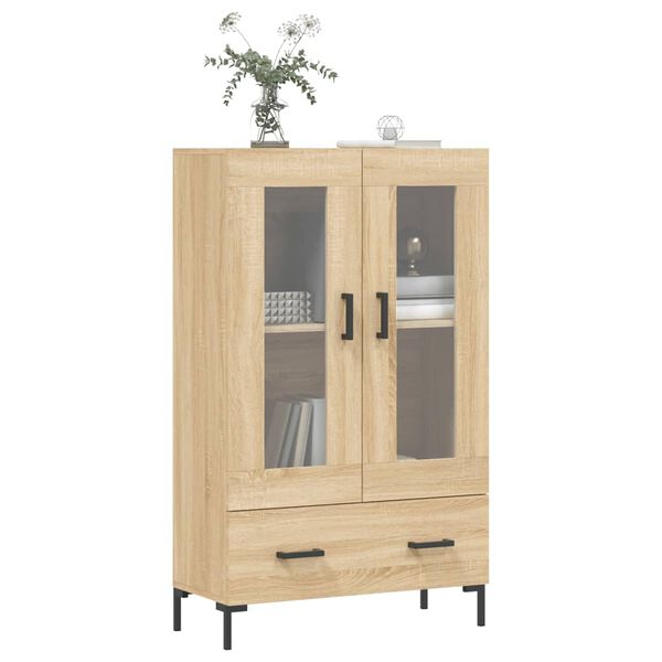 vidaXL Highboard Sonoma-Eiche 69,5x31x115 cm Holzwerkstoff