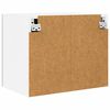 vidaXL H&auml;ngeschrank mit T&uuml;r 2 pcs Grau Sonoma und Wei&szlig; 50 x 31 x 40 cm