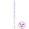 vidaXL M&ouml;belfolien Selbstklebend Marmor-Optik Wei&szlig; 90x500 cm PVC