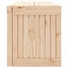vidaXL Gartenbank Ausziehbar 212,5x40,5x45 cm Massivholz Kiefer