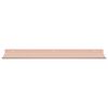 vidaXL Schwebendes Regal 2 pcs Rosa 60 x 18 x 2,5 cm Stahl