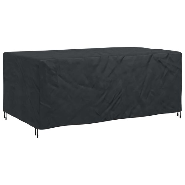 vidaXL M&ouml;belbezug Uni Schwarz 240 x 140 x 90 cm 420D