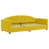vidaXL Tagesbett Gelb 90x200 cm Samt