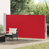 vidaXL Seitenmarkise 160x300 cm Rot