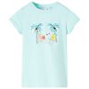 Kinder-T-Shirt Hellblau 140