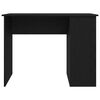 vidaXL Schreibtisch Schwarze Eiche 100x55x75 cm Holzwerkstoff