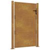 vidaXL Gartentor 100x125 cm Cortenstahl