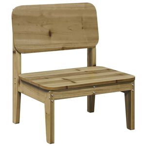 vidaXL Gartenstuhl 60x52,5x72 cm Kiefernholz Impr&auml;gniert