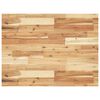 vidaXL Tischplatte Rechteckig 100x60x4 cm Massivholz Akazie