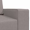 vidaXL Schlafsofa Taupe 245 x 78 x 77 cm Samt