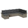 vidaXL Gartensofa-set 8 stk. Poly Rattan