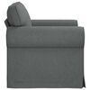 vidaXL Sofa Dunkelgrau Gesamtabmessungen: 95 x 82 x 80 cm (B x T x H)