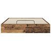 vidaXL Ottoman Bettgestell Altholz 193 x 120 x 25 cm Spanplatte