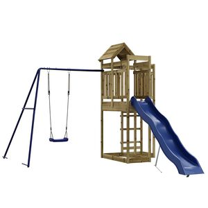 vidaXL Spielturm Impr&auml;gniertes Kiefernholz