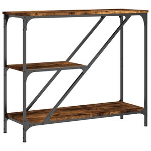 vidaXL Konsolentisch R&auml;uchereiche 88,5x30x75 cm Holzwerkstoff