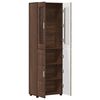 vidaXL Highboard mit Regal FLORIN Braun Eichen-Optik 60 x 35 x 182 cm
