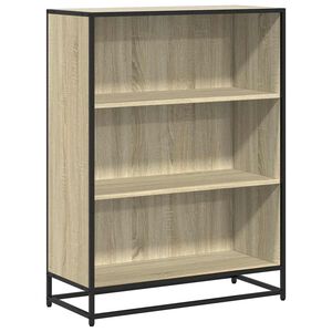 vidaXL B&uuml;cherschrank Sonoma-Eiche 80,5x35x107,5 cm Holzwerkstoff
