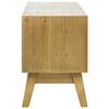 vidaXL TV-Schrank mit Mustern Braun 120x30x42 cm Holz
