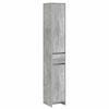 vidaXL Badezimmerschrank Betongrau 30 x 33 x 190 cm Holzwerkstoff