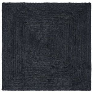 vidaXL Bereichsteppich Dunkelgrau 240 x 240 cm Jute