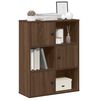 vidaXL Bücherregal Braun Eichen-Optik 60x24x76,5 cm Holzwerkstoff
