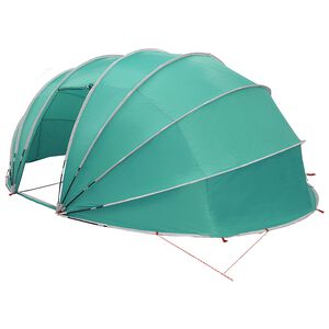 vidaXL Poolzelt Kuppel 538 x 440 x 204 cm Meergr&uuml;n