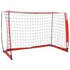 vidaXL Fu&szlig;balltor 184x91x124,5 cm Stahl