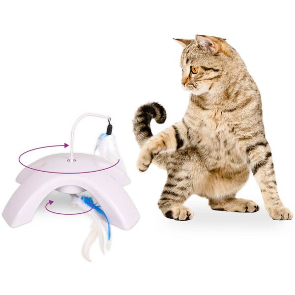 FLAMINGO Elektronisches Katzenspielzeug Draco 23,2 cm