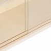 vidaXL Wanddisplay-Case mit Regal Beige 80 x 8,5 x 54 cm Sperrholz