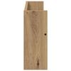 vidaXL Magazinregal 2 pcs Artisan-Eiche 60 x 12 x 30 cm Holzwerkstoff