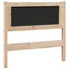 vidaXL Kopfteil Sonstiges Braun 100 cm Massivholz Kiefer