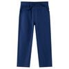 vidaXL Kinderhose mit Kordelzug Marineblau 140