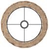 vidaXL Lampenschirm Braun Ø38x23 cm Korbweide
