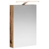 vidaXL Badezimmerspiegelschrank Altholz 40 x 10,5 x 60,5 cm