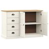 vidaXL Sideboard mit Schubladen VIGO 113x40x75 cm Massivholz Kiefer