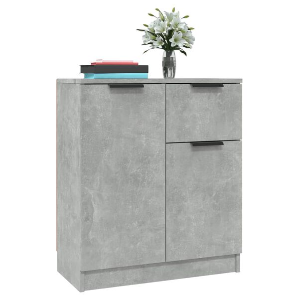 vidaXL Sideboard Betongrau 60x30x70 cm Holzwerkstoff