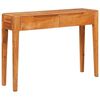 vidaXL Konsolentisch Braun 110 x 30 x 80 cm Massivholz Akazie