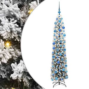 vidaXL K&uuml;nstlicher Weihnachtsbaum mit 300 LEDs mit St&auml;nder Gr&uuml;n 180 cm