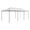 vidaXL Pavillon 600x298x270 cm Wei&szlig; 180g/m&sup2;
