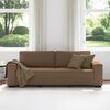 vidaXL 3-Sitzer-Sofa Braun 180 cm Stoff