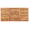 vidaXL 7-teiliges Garten-Ess-Set 180 x 90 cm Massivholz Teak